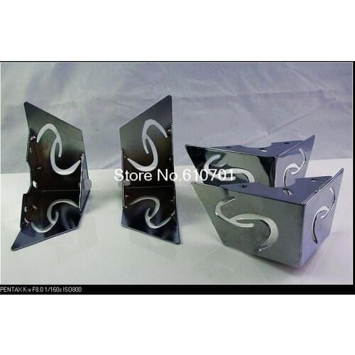 4pcs Metal Furniture Tea chair sofa leg feet 2.1"(53mm)