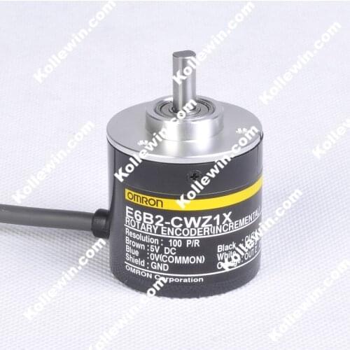 Free shipping encoder E6B2-CWZ1X 100P/R 5V DC New free manual and installation instruction