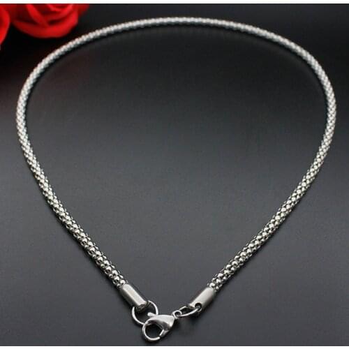 New chain necklace mens 2020 stainess steel fashion chain on neck long necklace for men accessories fashion jewelry on neck