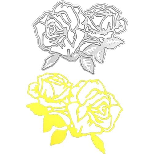 Julyarts 1pcs Flower Leaves Cutting Dies Frame Scrapbooking Tools For Scrapbooking Decoration Crafts Cutting Model