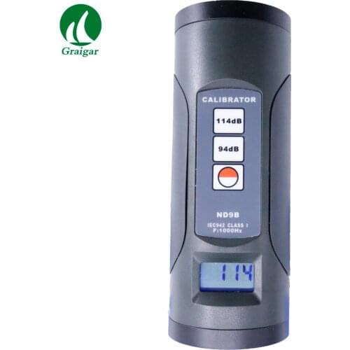 ND9B Sound Level Meter Calibrator 0.3dB Accuracy 1000Hz Frequency