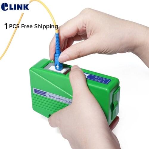 Fiber cleaner cassette tape for end face of optic connector 500+ life times ftth scrubber random color free Shipping ELINK