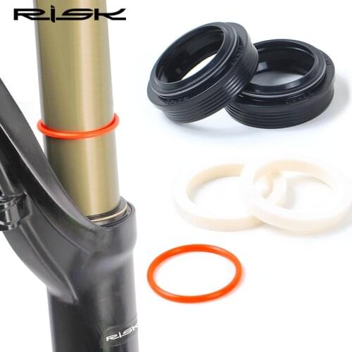 RISK Mountain Bike Suspension Fork Dust Seal Oil Seal Sponge Ring 32mm Dust Sleeve Maintenance Repair Parts 4in1 Dust Seal Tool
