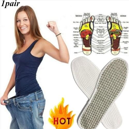Foot Massage Magnetic Insole Feet Massage Physiotherapy Therapy Acupressure Magnetic Massage Insole Slimming Insoles