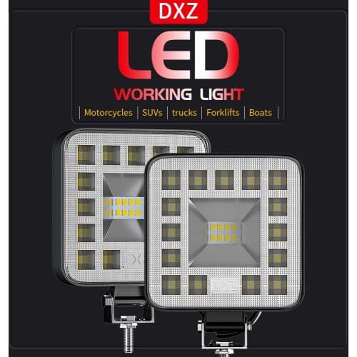 MINI 69W 23LED Work Light Fog Lamps Square Spotlight DC12V-36V LED Light Bar Car SUV ATV Off-Road Driving Fog Lamps work light