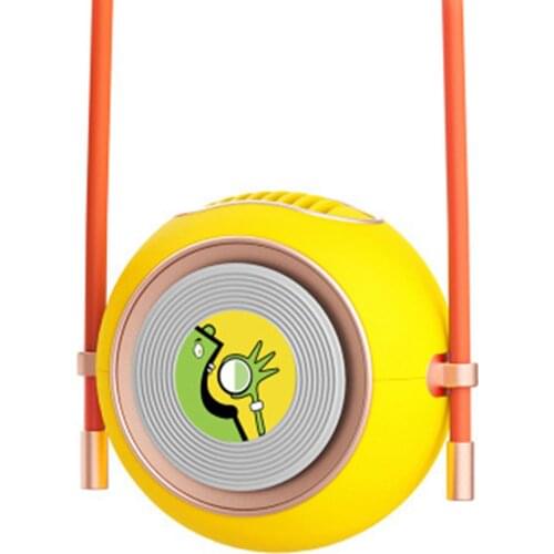 Necklace Fan Mini Wearable Fans Neckband Fan USB Rechargeable Quiet 2 Speed Hand Free Fan for Office Wearable Fan