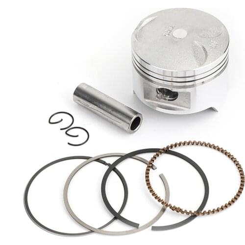 Artudatech 64MM Engine Piston Rings Pin Kit For Honda NV400 NT400 NV NT 400 VRX400T 1988-1997