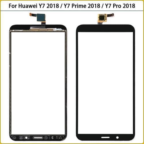 New Y7 TouchScreen For Huawei Y7 2018 / Y7 Prime 2018 / Y7 Pro 2018 Touch Screen Panel Digitizer Sensor Lcd Front Glass Replac
