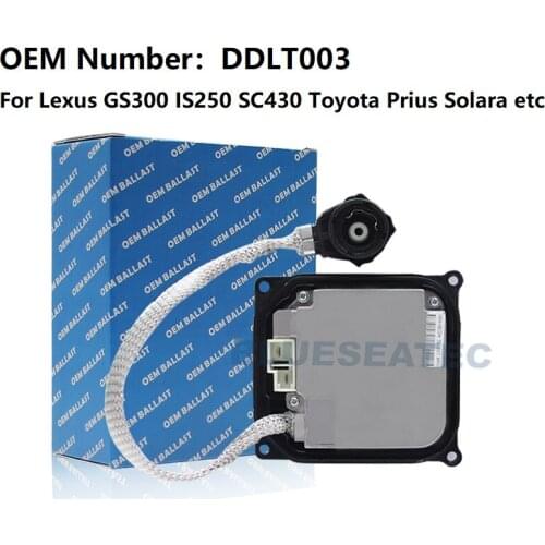 NEW OEM D2/D4 For Lexus ES350 GS300 GS430 IS250 SC430 For Toyota Avalon Prius Solara XENON HID Ballast Control Replaces DDLT003