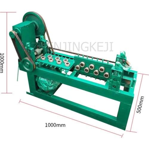 Fully Automatic Iron Wire Straighten Cut Off Machine Rebar Straighten Truncated Steel Wire Rope Tool Stainless Steel Equipment