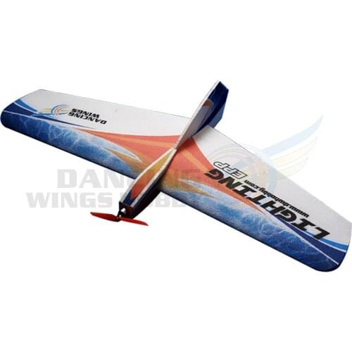 EPP Airplane RC Foam Plane Toy 3CH Radio Control Airplane Model Kit Lighting 1060mm Wingspan for Outdoor Flying