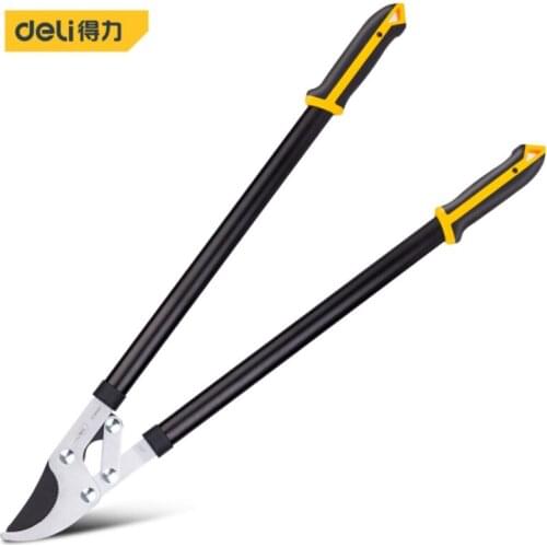 Deli Garden Tree Pruning Shears High Branch Pruning Tool Long Reach Aluminium Handle Fruit Picker Pruner Gardening Tools