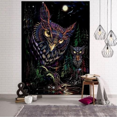 Nordic painting geometric pattern tapestry mandala bohemian hippie wall decoration tapestry living room bedroom wall hangings