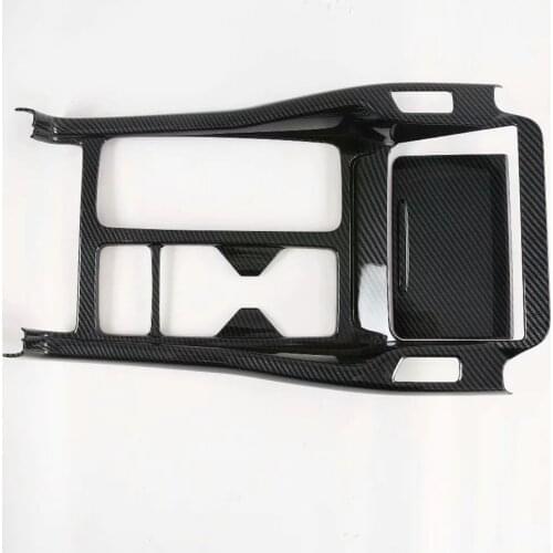 Car Styling For Kia Sorento MQ4 2021 2022 Central control Gear Shift Panel Water cup Cover Sticker Interior Auto Accessories