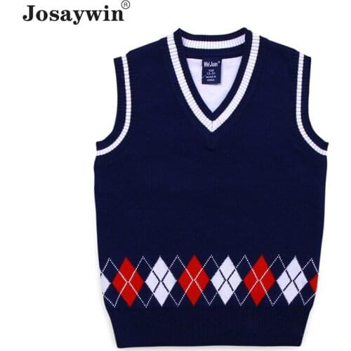 Sweater Baby Girl Boy Vest Knitted Sweater Kids Sleeveless Pull Cute Cartoon Autumn Winter Newborn Sweater Baby Girl Clothes