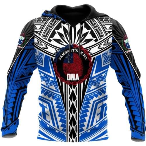Amazing Polynesian Samoa Tattoo 3D Unisex Deluxe Hawaii Hoodie Men Sweatshirt Streetwear Zip Pullover Casual Jacket Tracksuit-46