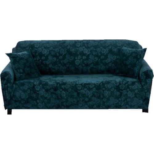 Thickened Solid Color Universal Sofa Cover Three-Dimensional Universal Jacquard Stretch Sofa Cover