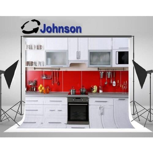 Kitchen modern scene backdrop High quality Computer print wall photo studio background