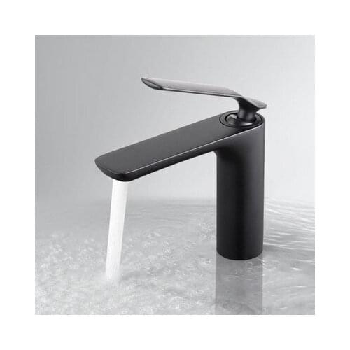 Yooap Matte Black Gold Brass Basin Faucet Hot Cold Water Mixer Tap Chrome Bathroom Toilet Sink Faucet Tap Torneira Banheiro
