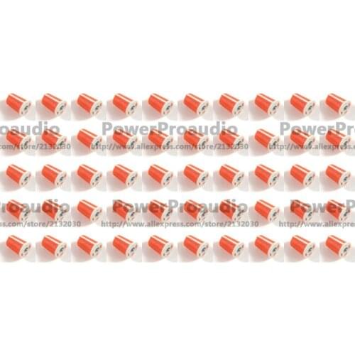 50PCS Replace Knob Cap For Pioneer DJM800 900 2000 NXS,Black EQ Rotary Knob - DAA1176 DAA1305 Orange