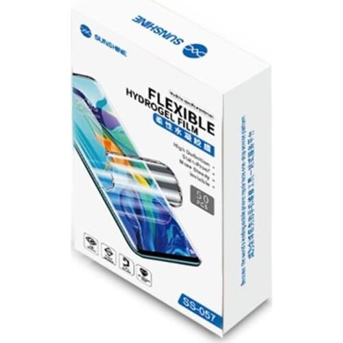 50 pcs SUNSHINE SS-057 Flexible Hydrogel Membrane For SS-890C Machine Cutting Machine Phone Screen Front Protect Film