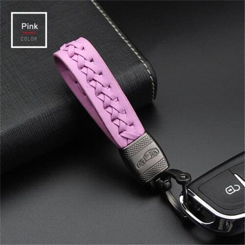Car Styling Hot Fashoin Leather Car Keyring Keychain For Seat Leon ibiza 5F 6L 6J MK3 Cuptra Key Chain Ring Women Man Best Gift