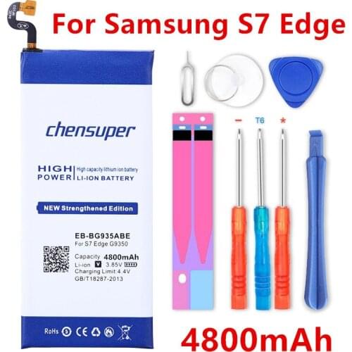 Chensuper NEW EB-BG935ABE 4800mAh Battery for Samsung GALAXY S7 Edge G9350