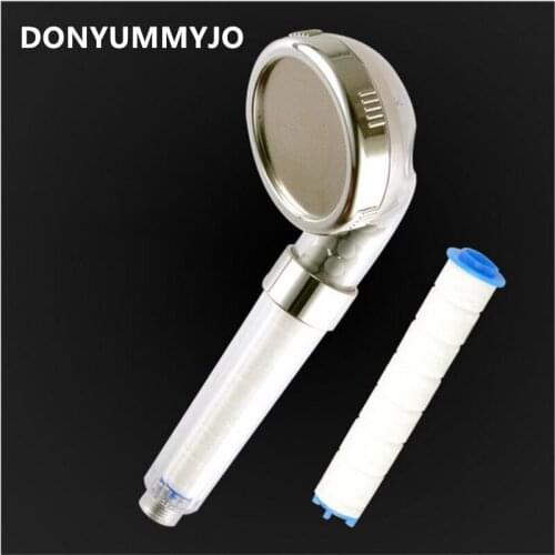 Handheld High Pressurize Water Saving Plastic Hand Shower Bathroom SPA Shower Head Sprayer For Bathroom Accessories Chuveiro