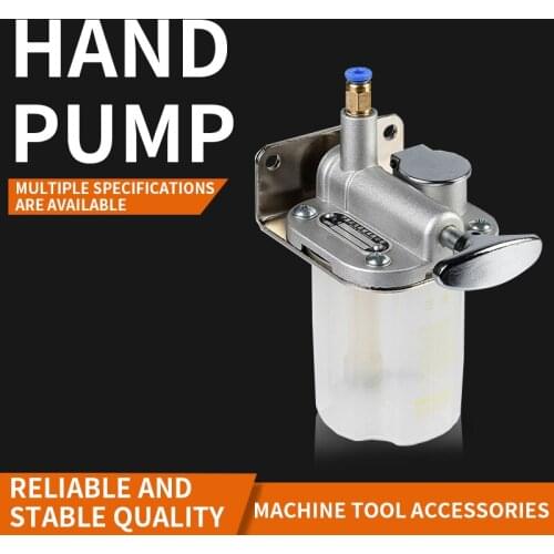 HL03 hand-drawn lubrication pump manual lubricating oil pump grinder milling resistance manual oil pump 0.18L thin oil pump