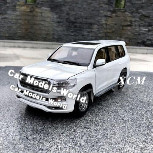 Diecast Car Model for KengFai Land Cru iser LHD 1:18 (White) + SMALL GIFT