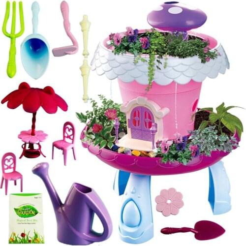 Multifunctional Kids Gardening Toy Set With Music And Lights Safe Pretend Play Kit Educational Toy For Children Boys Girls