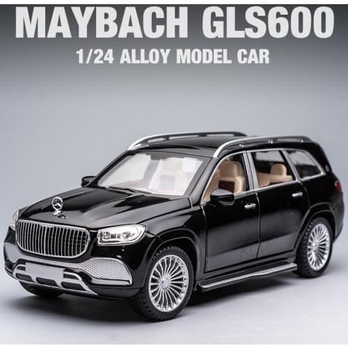 1/24 GLS600 Alloy Model Car High-end SUV Diecasts & Toy Vehicles Gifts For Childrens Metal Simulation Car Model Boys Collection