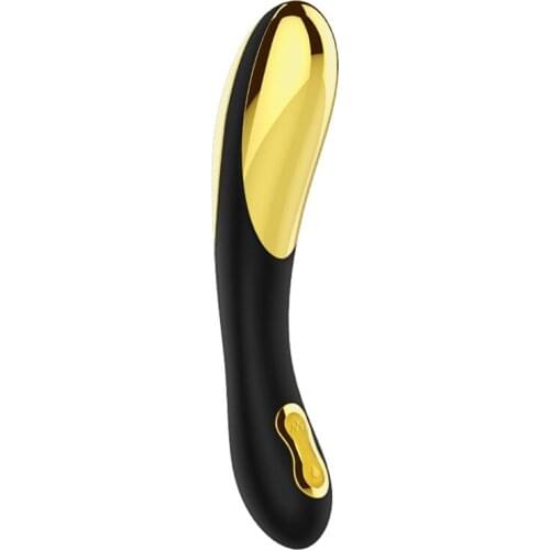 Heating Gold Shell Magic Wand Vibrator Toys for Woman 7 Speed Vibration G spot Vagina Masturbation Adult Sex toys for Couples