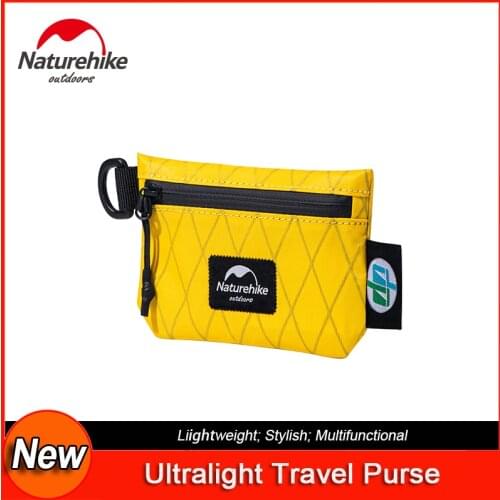 Naturehike Daily Travel Purse 20g Ultra-Lightweight Coin Purses Active Cash Pouch Change Purse Man Woman Wallets Small Pouch Bag