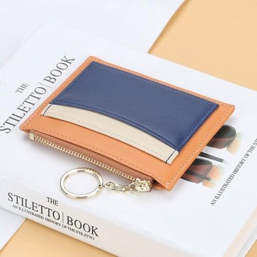 2020 New Fashion Unisex Small Wallet Women Card Holder Men Bank Card Package Coin Bags Money Pocket Portable Bag