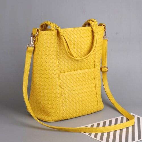 2020 New Large-capacity Casual Totes Simple Woven Womens Shoulder Bag Summer High Quality Women Purse and Handbags Sac A Main