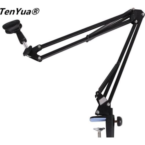 Shock Mount Metal Base Microphone Stand Microphone Stand Desktop Universal Cantilever Support NB-35