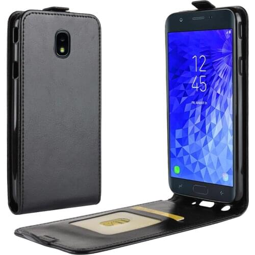 Luxury Phone Case For Samsung Galaxy J7 Flip PU Leather Back Cover Silicone Case Wallet Smartphone Bag Coque Funda Case