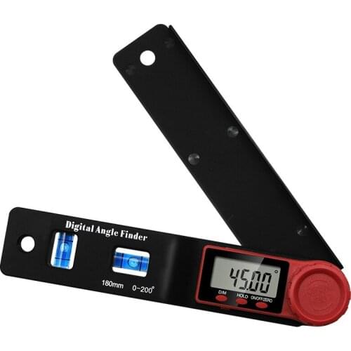 Digital Protractor Angle Finder Inclinometer Electronic Level 360 Degree with Without Magnets Level Angle Slope Test Ruler