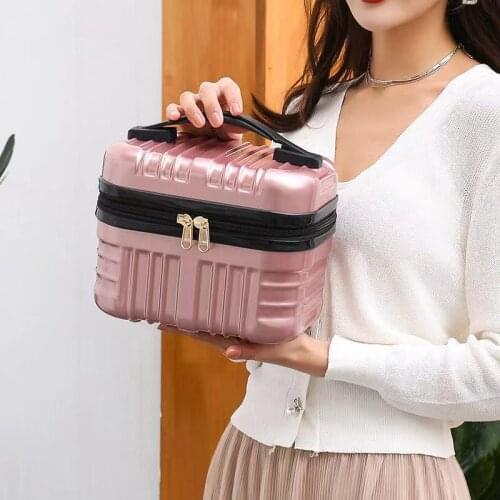 Storage Box Makeup Organizer Lipstick Makeup Brushes Storage Bag Wash Set Toothpaste Travel Suitcase Cosmetic Bag Home Orhanizer