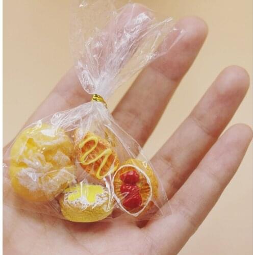 1:6 1:12 Dollhouse Accessories Mini Bread Set Model Toy Accessories