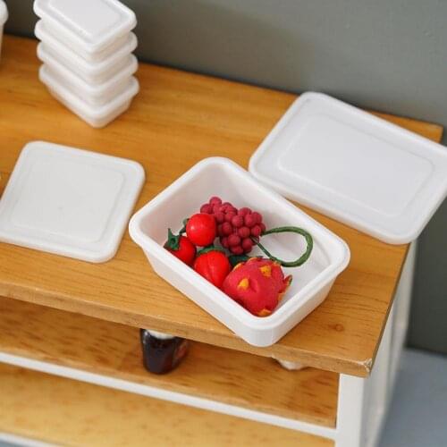 1: 6 And 1:12 Mini Model Doll House 9-piece Mini Container