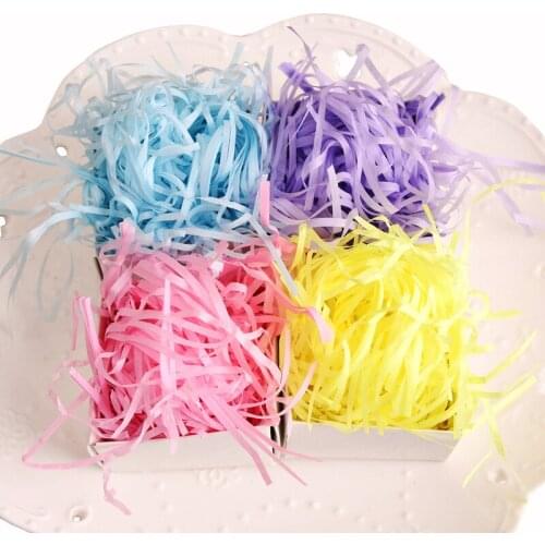 100g/Pack Color Shredded Crinkle Paper Raffia Paper Wedding Birthday Party Decoration Supplies Gift Box/Balloon Filling Confetti
