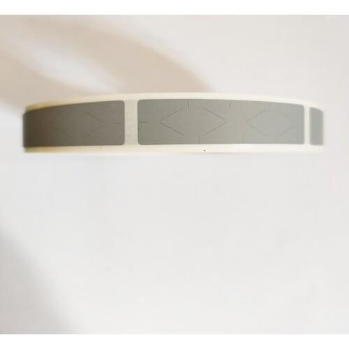 1000pcs 10x45mm Grey Silver SCRATCH OFF STICKERS For DIY Secret Code Manual Hand Made Scratched Stripe Card Film