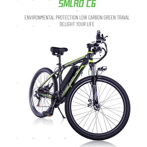 500W/1000W Electric Bicycle 26 inch Electric Bike Mountain with Removable 48V 17.5Ah Samsung Lithium-Ion Battery ebike