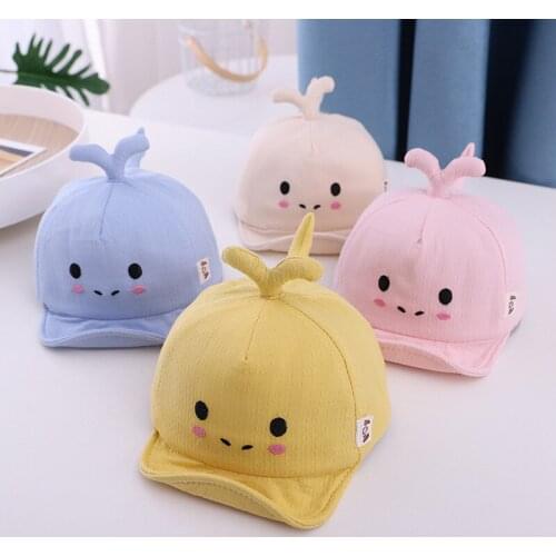 ChildrenS Cute Sun Hat Polka Dot Baby Hat Girl Boy Baseball Cap Spring and Autumn Newborn Photography Road Baseball Cap