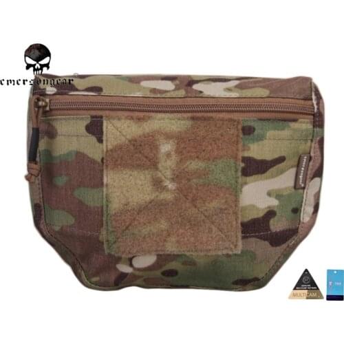 Emersongear Armor Carrier Drop Pouch For AVS JPC CPC Tactical Molle Vest Pouch EM9283 Multicam