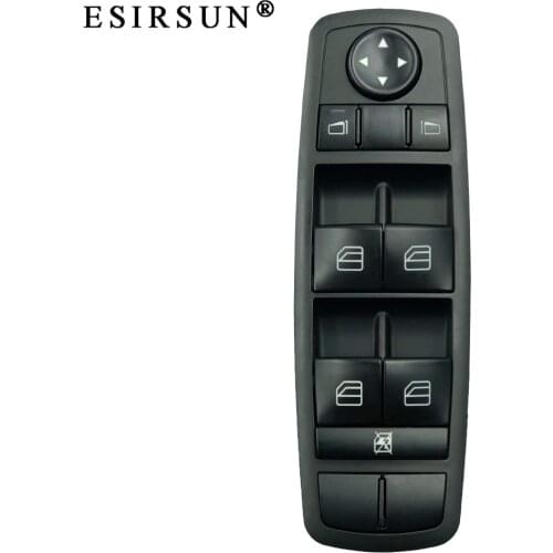 ESIRSUN Window Power Master Glass Lifter Control Switch Fit For Mercedes W164 ML GL R Class A2518300090 ,2518300090