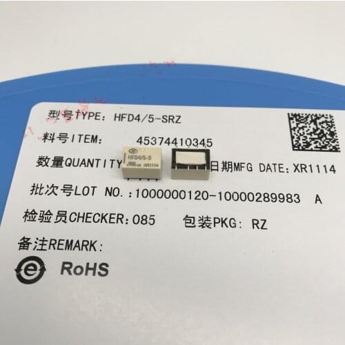 HFD4-5-S HFD4-005-S smd (SMT)8pin relays new orginal
