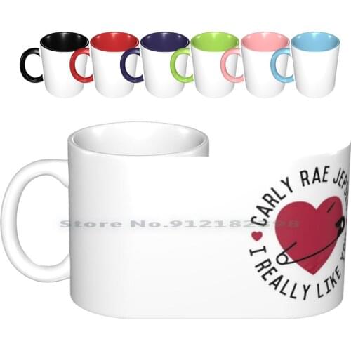 Carly Rae Jepsen Ceramic Mugs Coffee Cups Milk Tea Mug The Dedicated Tour Carly Rae Jepsen Canada Canadian Idol Call Me Maybe